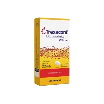 TREXACONT (TRANEXAMICO) 250MG C/12 CPR
