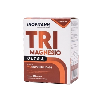 TRIMAGNESIO 213MG 60CAPS - LINHA INOVITANN CLINICAL