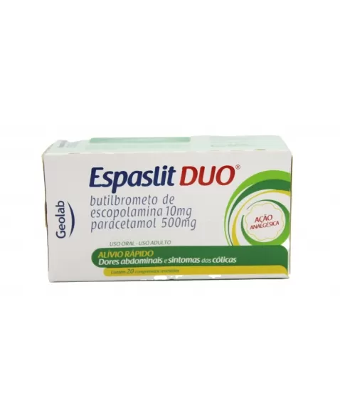 ESPASLIT DUO 500MG 20 COMP(60)