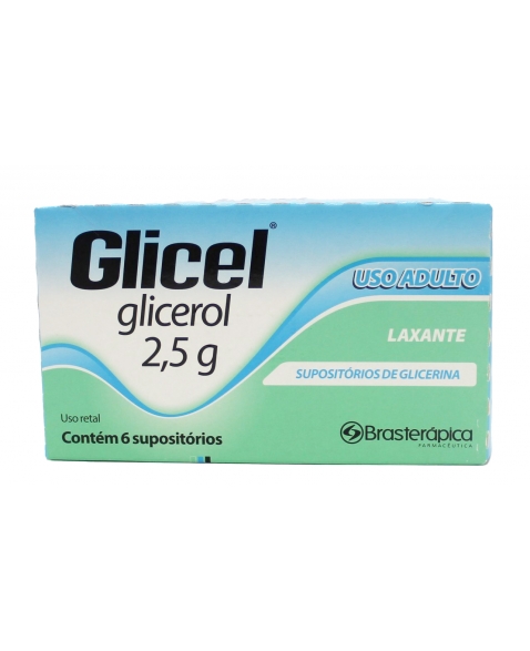 SUPOSITORIO GLICEL ADT C/6UND (48)