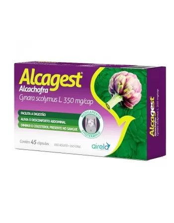 ALCAGEST - ALCACHOFRA 350MG 45COMP (50)