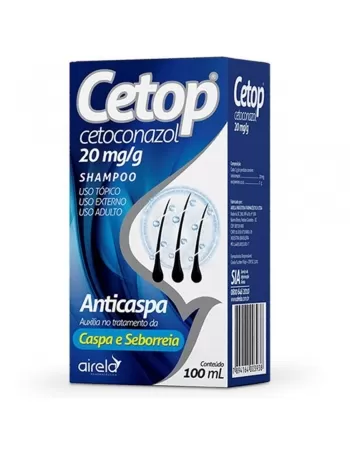 CETOP - CETOCONAZOL SH 20MG/G 100ML (50)