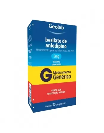 BESILATO ANLODIPINO 5MG C/30COMP(60)