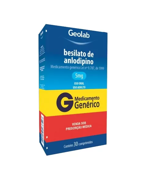 BESILATO ANLODIPINO 5MG C/30COMP(60)