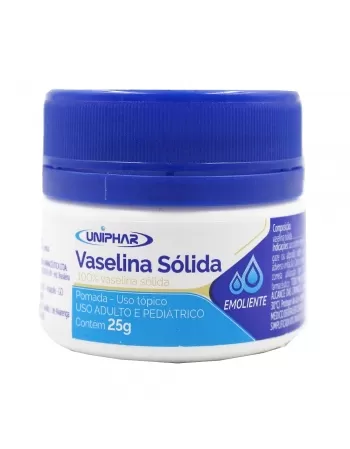 VASELINA SOLIDA 25G POTE (120)