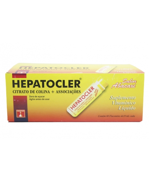 HEPATOCLER ABACAXI 10ML C/60FLAC(30)