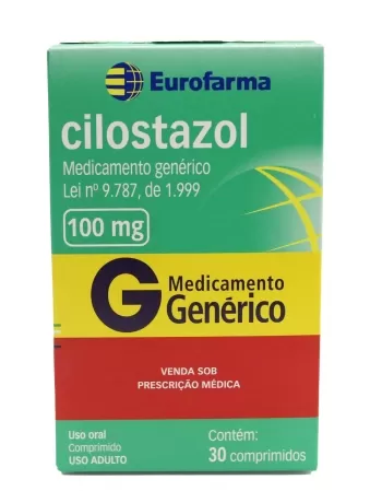 CILOSTAZOL 100MG 30COMP