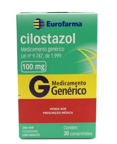 CILOSTAZOL 100MG 30COMP