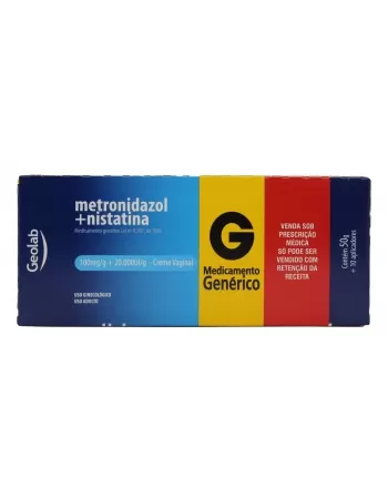 METRONIDAZOL+NISTATINA CRM VAG 50G (60)