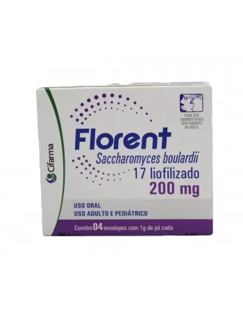 FLORENT 200MG 4SACHE 1GR