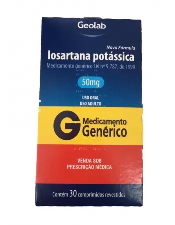 LOSARTANA POTASSICA 50MG C/30COMP (60)