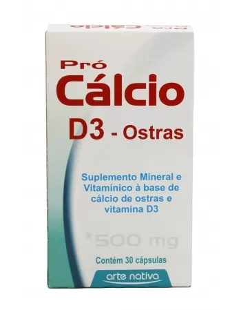 PRO CALCIO D3 500MG C/30CAPS (30)