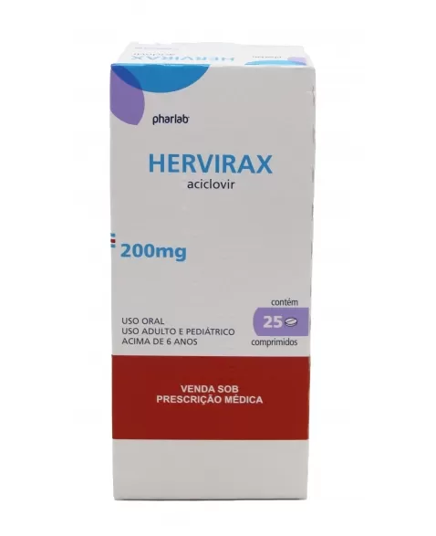 HERVIRAX 200MG 25COMP (85)