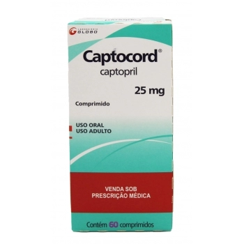 CAPTOCORD 25MG C/30COMP (200)