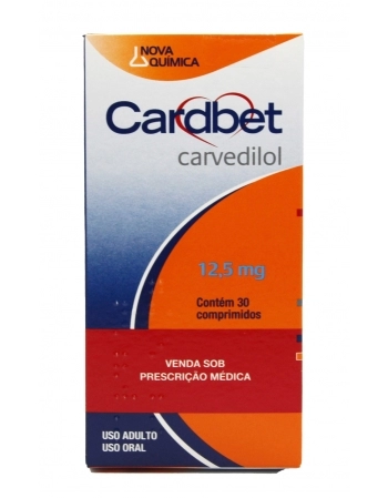 CARDBET 12,5MG 30COMP (48)