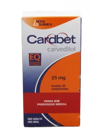 CARDBET 25MG 30 COMP (48)