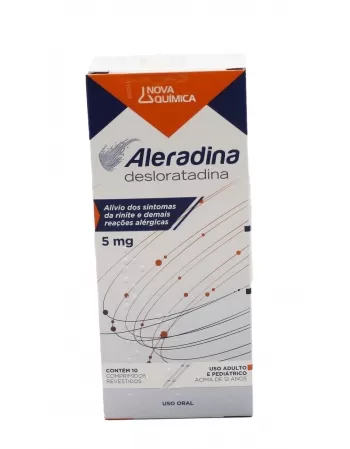 ALERADINA-DESLORATADINA 5MG 10COMP (60)