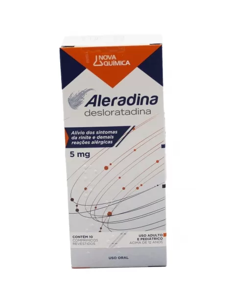 ALERADINA-DESLORATADINA 5MG 10COMP (60)