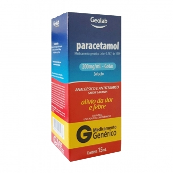 PARACETAMOL GTS 200MG/ML 15ML(60)