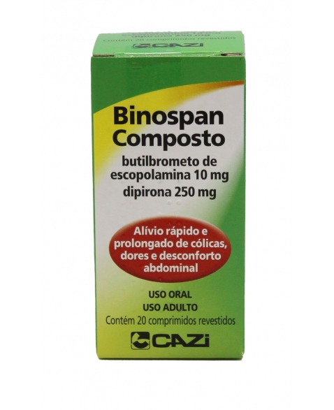 BINOSPAN COMPOSTO C/20DRAG (120)