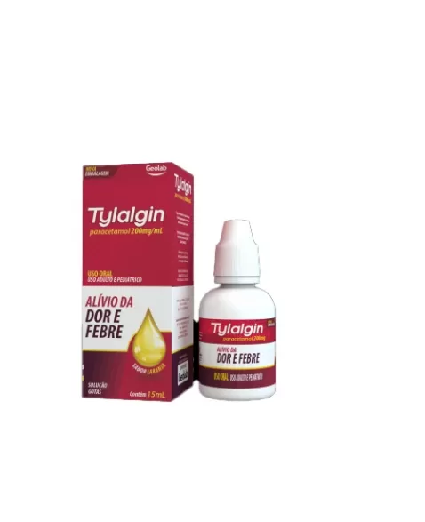 TYLALGIN-PARACETAMOL 200MG/ML 15ML (60)