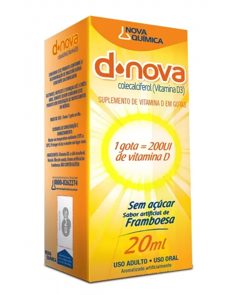 DNOVA VIT. D 200UI FR C/20ML