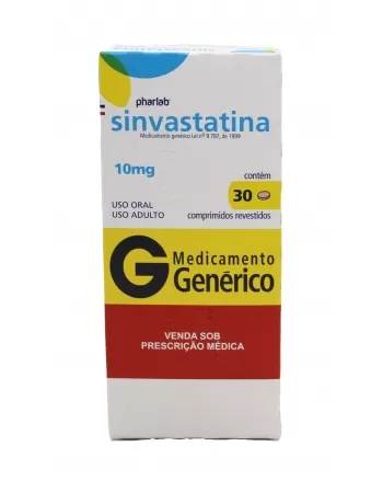 SINVASTATINA 10MG 30COMP (90)