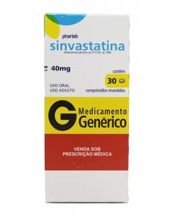 SINVASTATINA 40MG 30COMP (90)