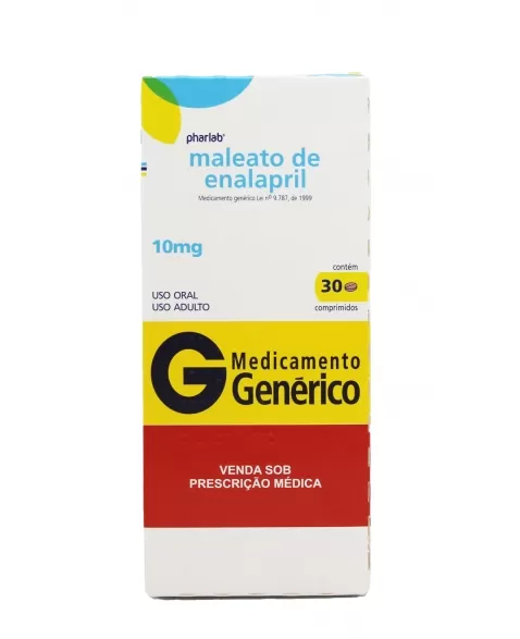 MALEATO ENALAPRIL 10MG 30COMP (70)