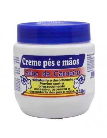 CREME PES/MAOS SEBO DE CARNEIRO 240G(24)