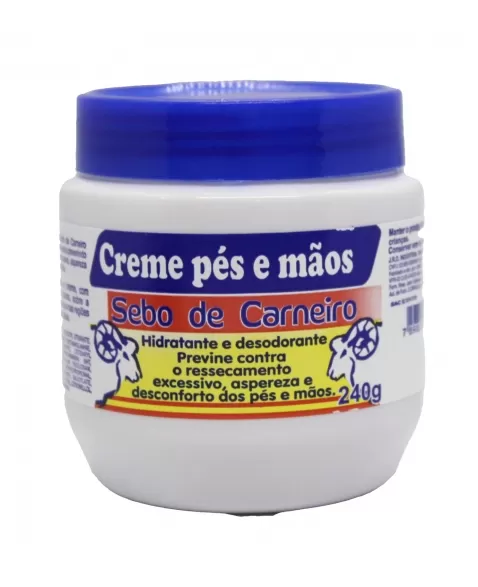 CREME PES/MAOS SEBO DE CARNEIRO 240G(24)