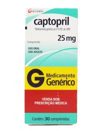 CAPTOPRIL 25MG C/30COMP (200)