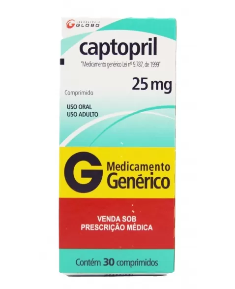 CAPTOPRIL 25MG C/30COMP (200)