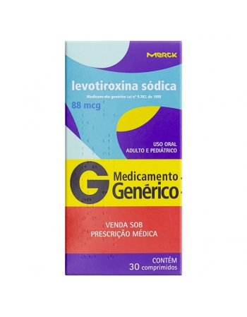 LEVOTIROXINA SODICA 88MCG 30COMP (132)