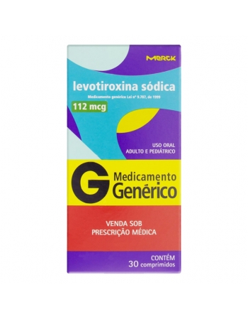 LEVOTIROXINA SODICA 112MCG C/30COMP(132)
