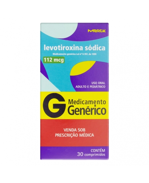 LEVOTIROXINA SODICA 112MCG C/30COMP(132)