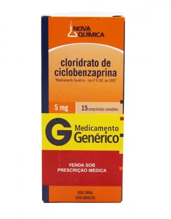 CLOR CICLOBENZAPRINA 5MG 15COMP (48)