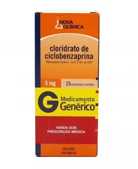 CLOR CICLOBENZAPRINA 5MG 15COMP (48)