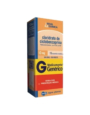 CLOR CICLOBENZAPRINA 10MG 15COMP (48)