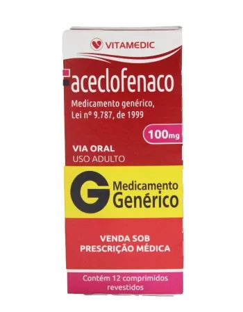 ACECLOFENACO 100MG 12COMP (60)