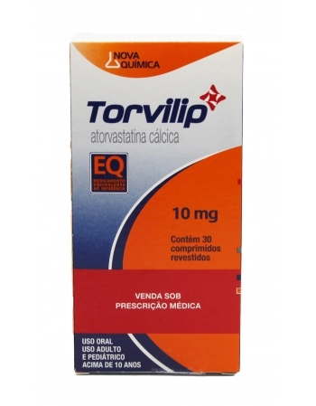 TORVILIP-ATORVASTATINA 10MG 30COMP