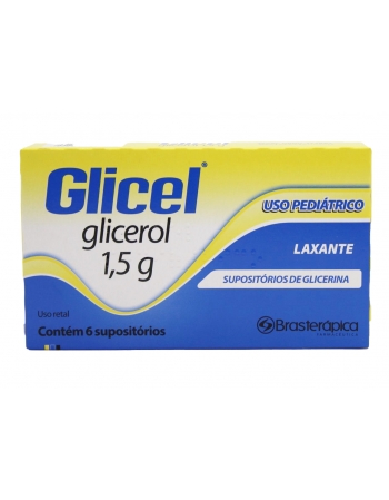 SUPOSITORIO GLICEL PED C/6UND (48)