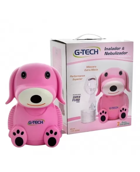 INALADOR MODELO NEBDOG ROSA- G.TECH