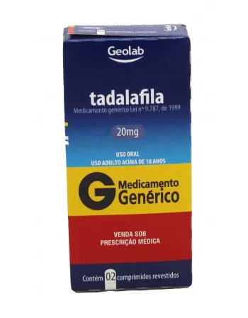 TADALAFILA 20MG C/2COMP (60)