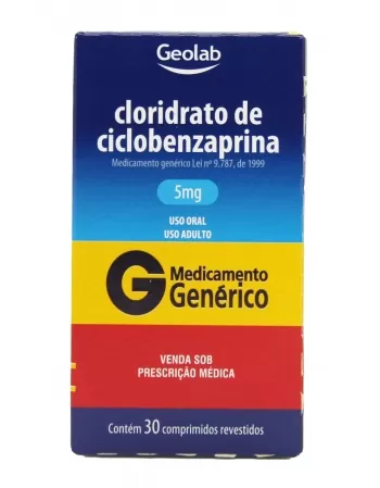 CLOR CICLOBENZAPRINA 5MG 30COMP(60)