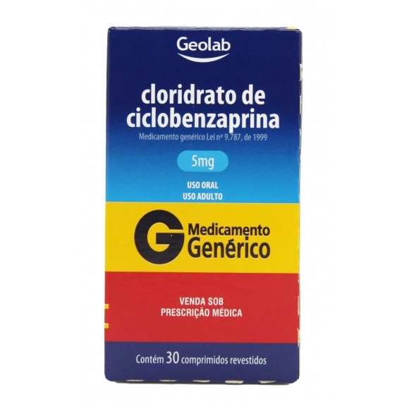 CLOR CICLOBENZAPRINA 5MG 30COMP(60)
