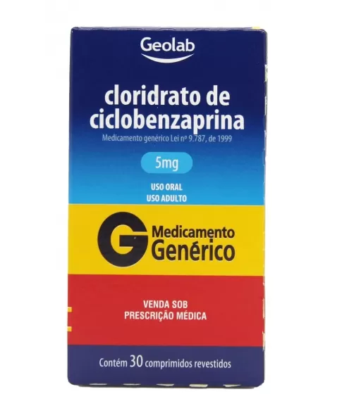 CLOR CICLOBENZAPRINA 5MG 30COMP(60)