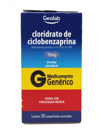 CLOR CICLOBENZAPRINA 10MG 30COMP(60)