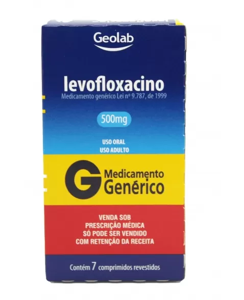 LEVOFLOXACINO 500MG C/7COMP (60)