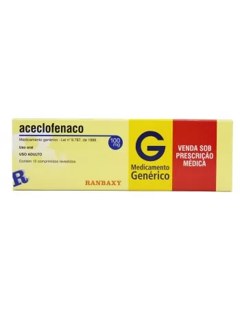 ACECLOFENACO 100MG 12COMP